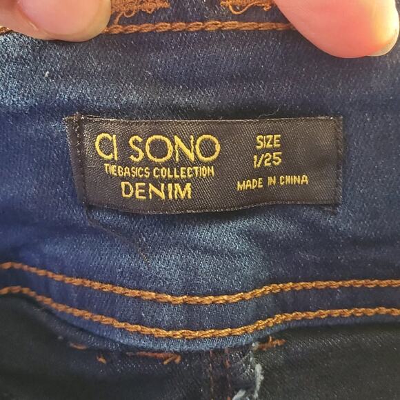 Ci Sono High Waist Skinny Jeans 1/25 - Picture 5 of 7